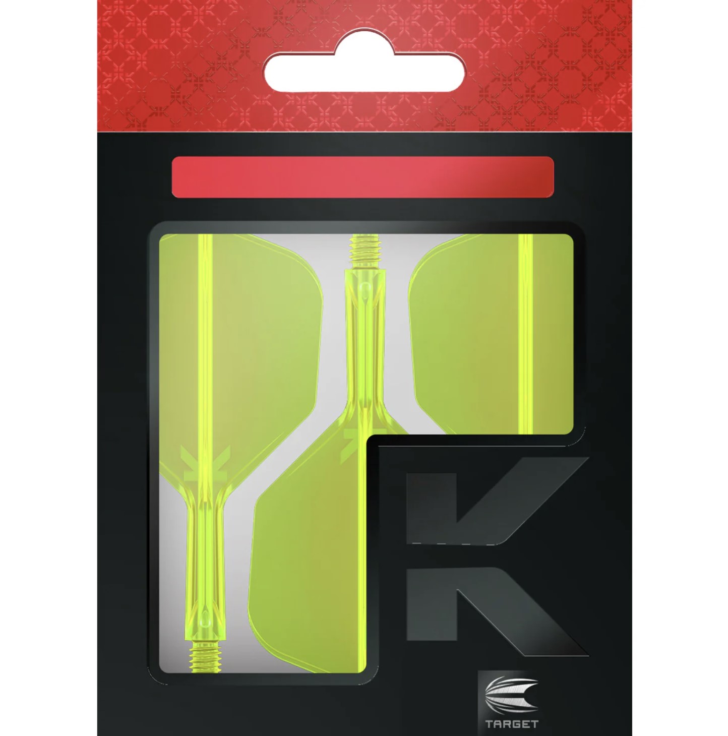 Target K-Flex NO6 Neon Yellow All-in-One Dart Flights