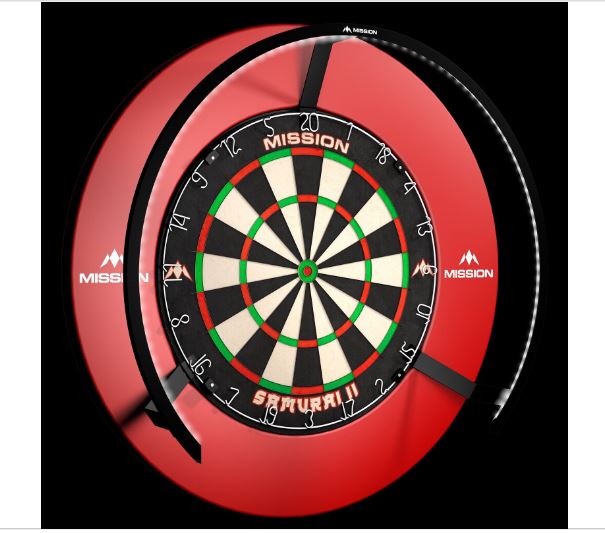 Mission Torus 270 - Dartboard LED Lighting Unit - Black