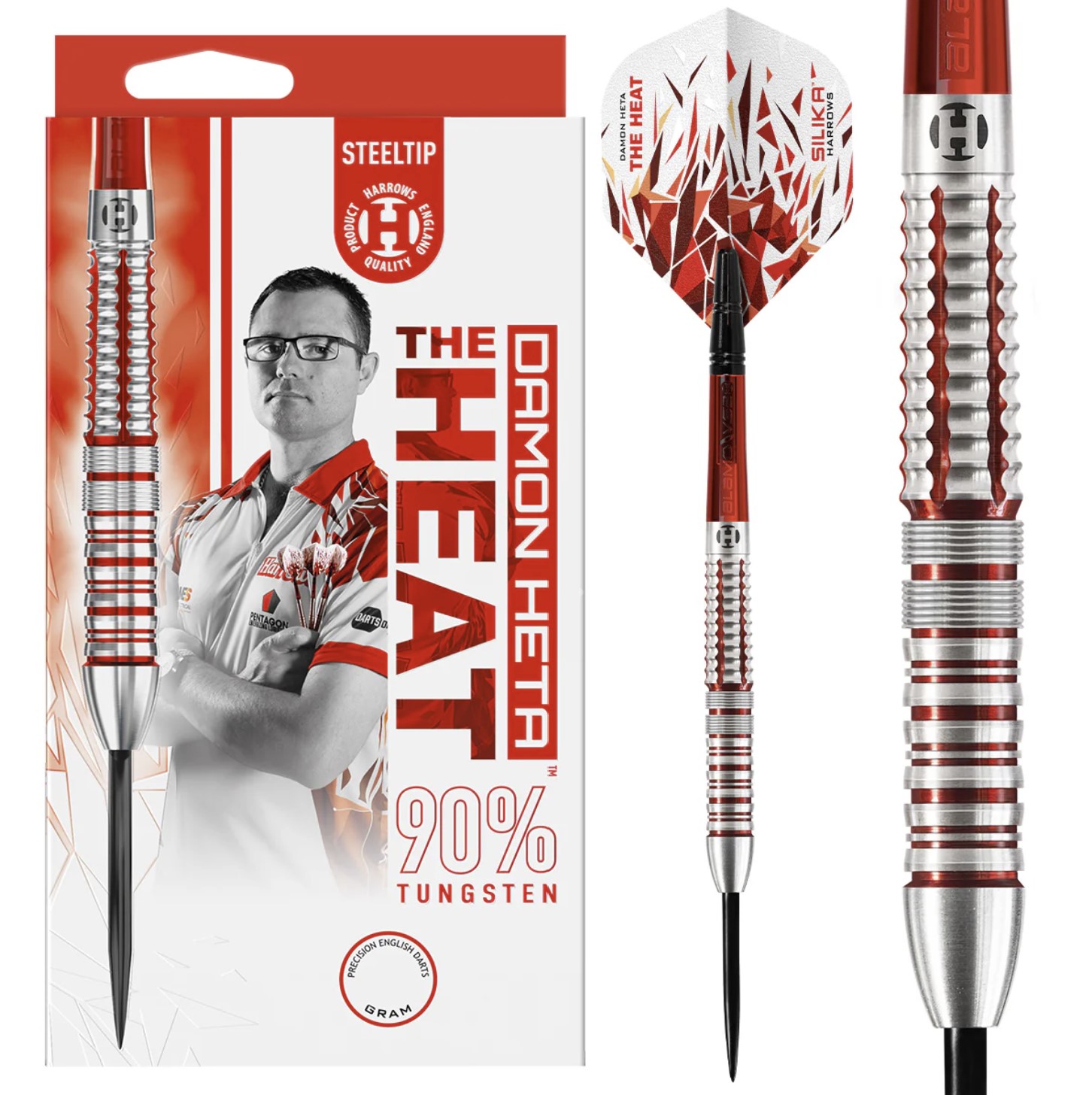 Harrows Damon Heta Series 2 Darts - 90% Tungsten