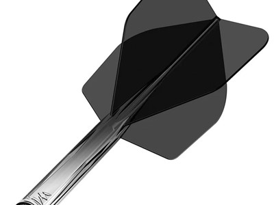 Mission Force 90 All In One Flight & Shaft System - Standard No.2 - Gradient - Transparent Black