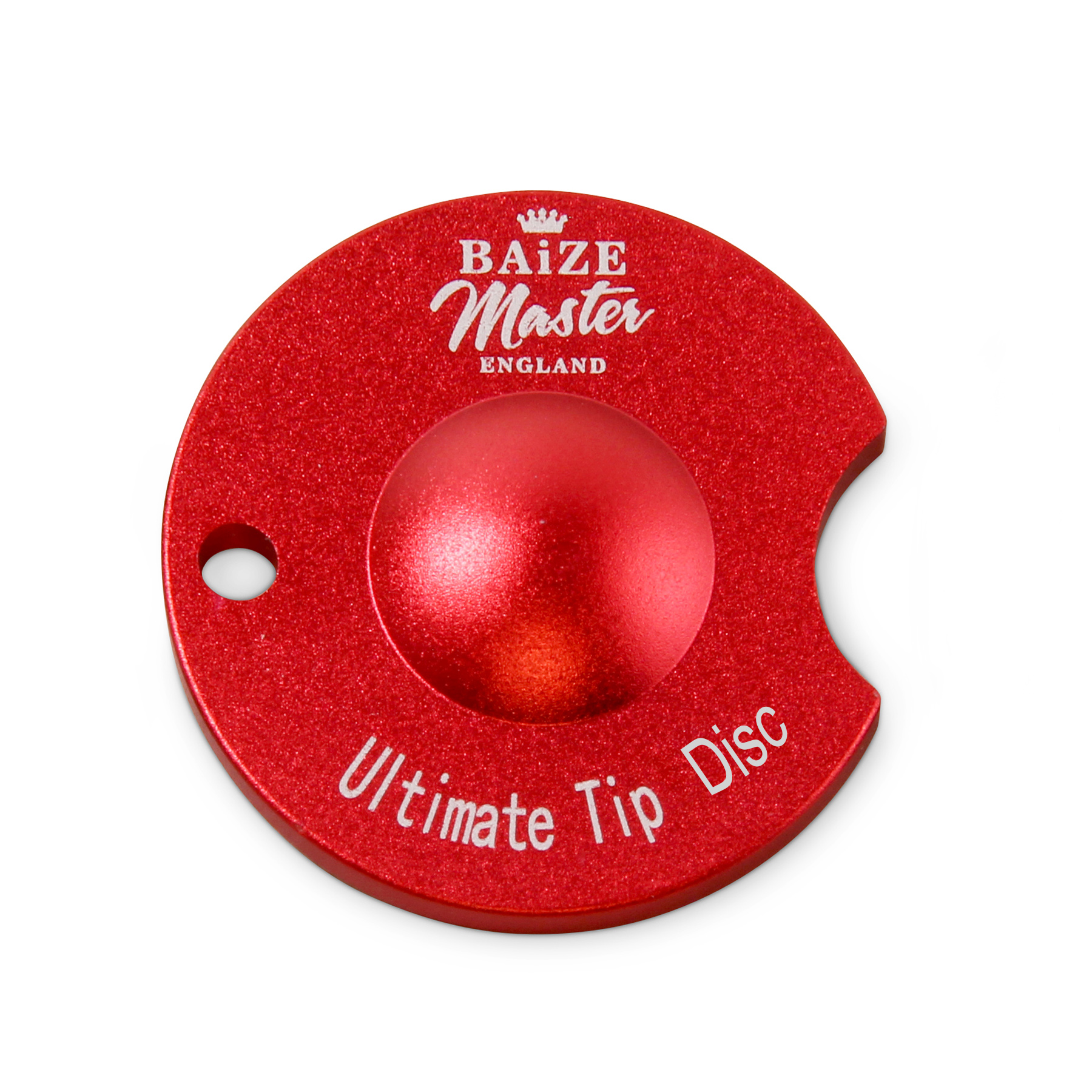 Baize Master Ultimate Tip Disc - Snooker / Pool Cue Tip Shaper Sanding Tool