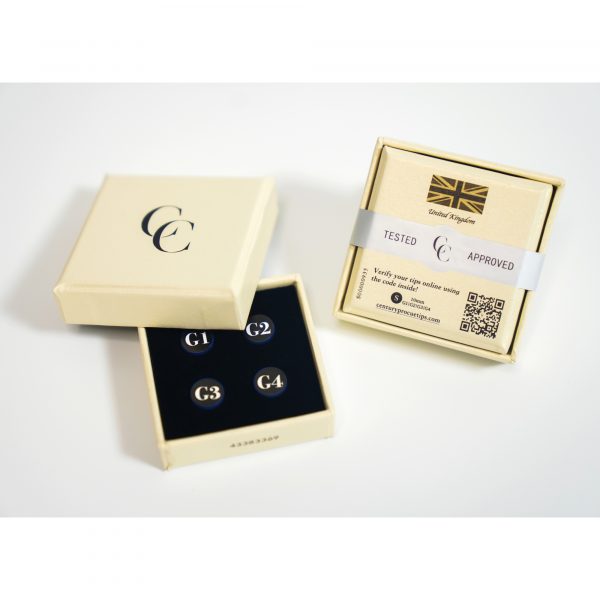 Century Pro Cue Tips 10mm - Single Tip