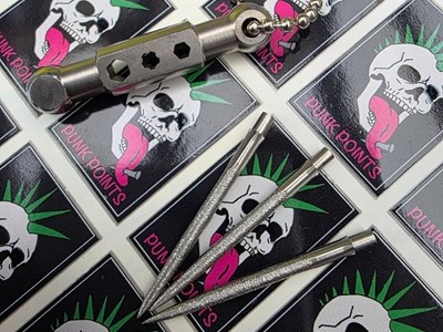 Punk Points Caliburn 32mm Silver - Delinquent