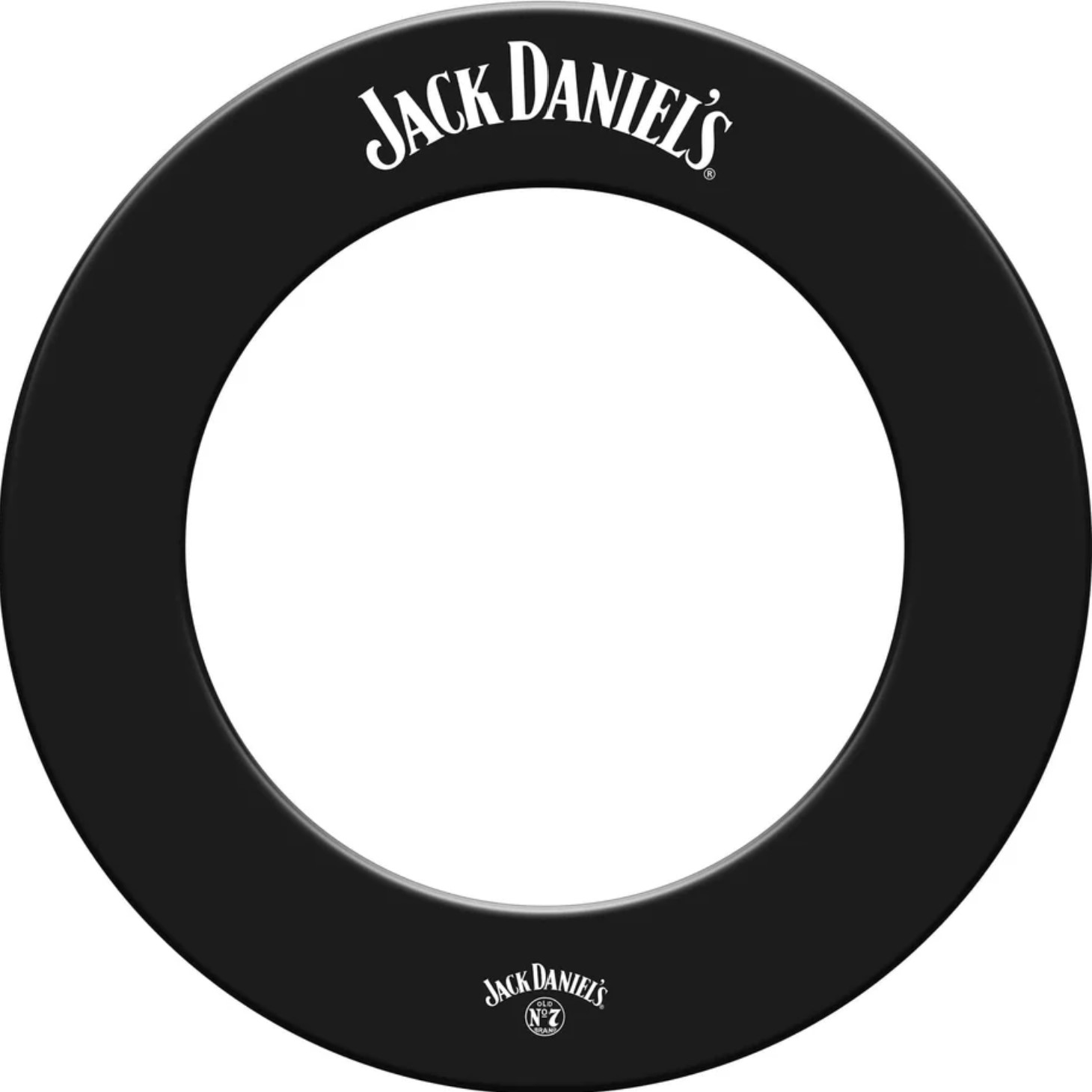 Jack Daniels Heavy Duty Rubber Dartboard Surround - Officially Licensed JD Logo Product