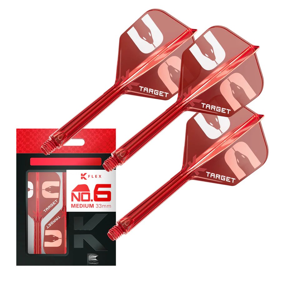 Target Nathan Aspinall No6 K-Flex Integrated Flights and Shafts