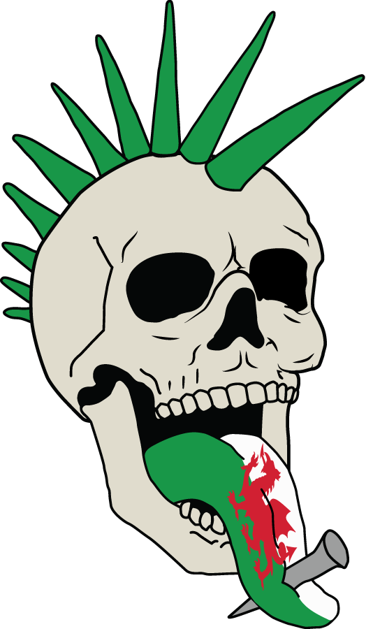 Punk Points Wales NOBG Vector Copy