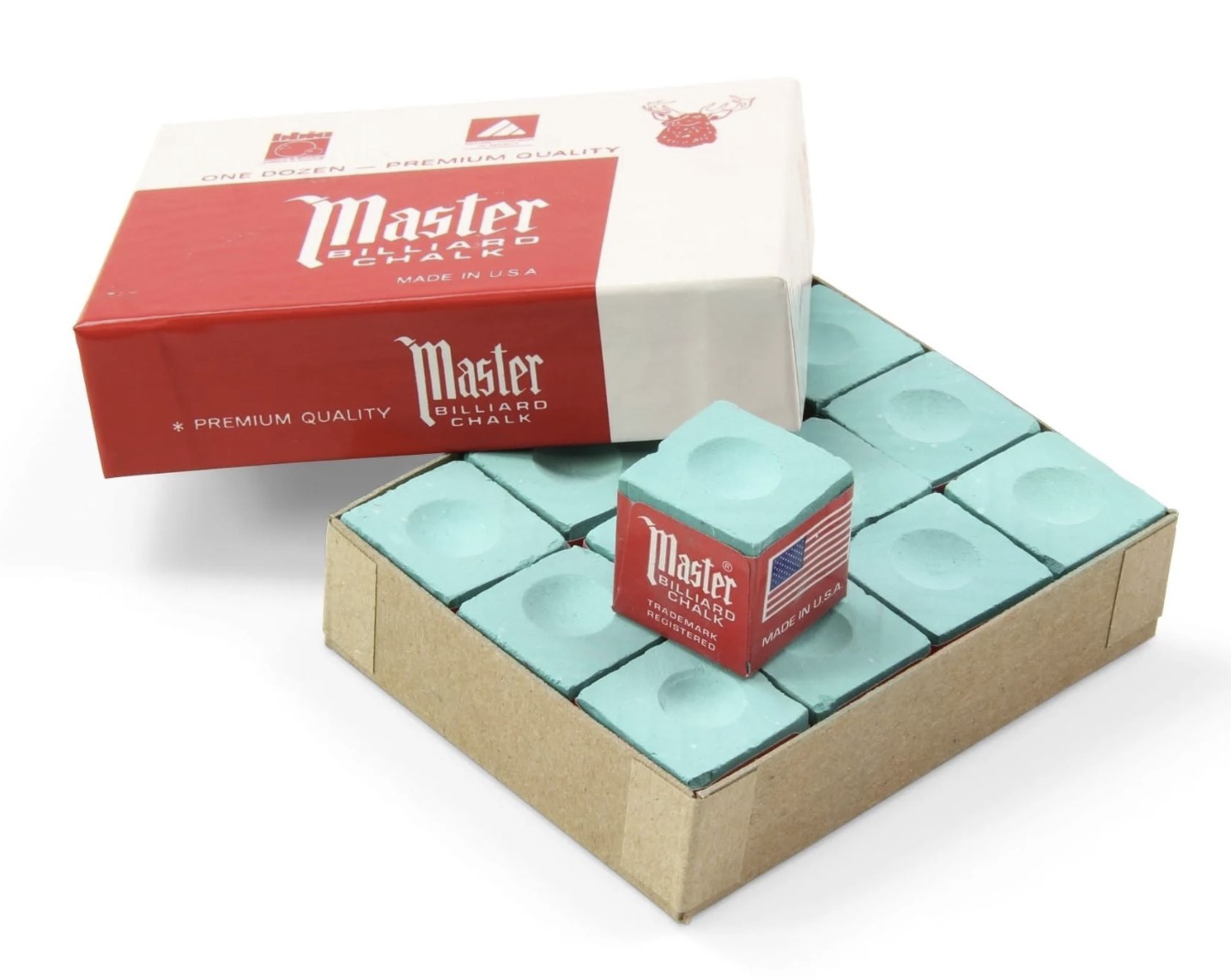 Tweeten Master Chalk - 12pk Green / Grey / Red / Blue